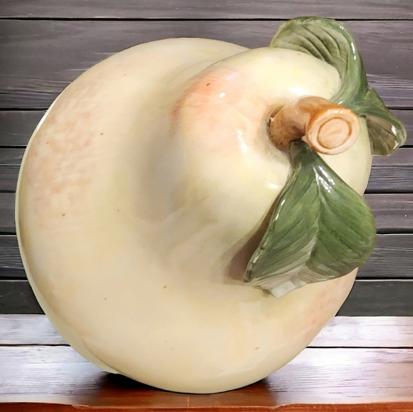 Fitz and Floyd SOMMER HILL 9" PEAR FIGURINE w/ Original Box - Picture 6 of 8